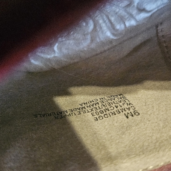 JAMBU CAMBRIDGE Maroon Leather Clogs sz9 - Picture 15 of 15